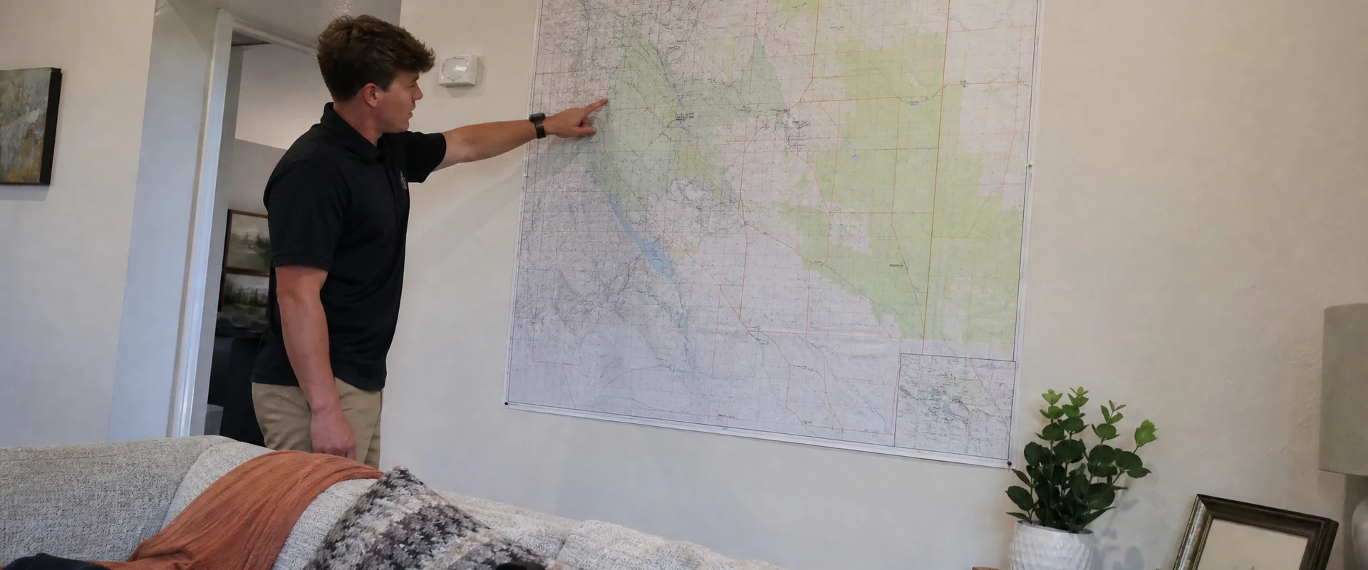 Service area map across Douglas County and South Denver